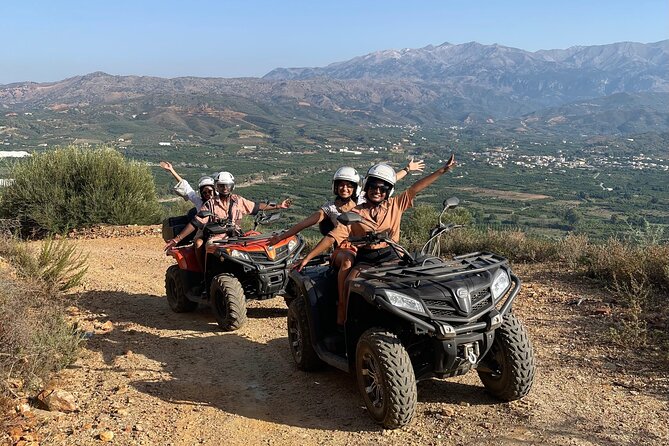 Quad Safari from Platanias of Chania - How the quad safari flows: from handoff to guided riding