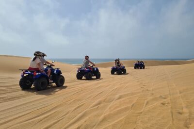 Quad to the Sand Dunes and Wild Beach - Quad Time Through the Tifnit Desert: Fun Speed With Clear Rules