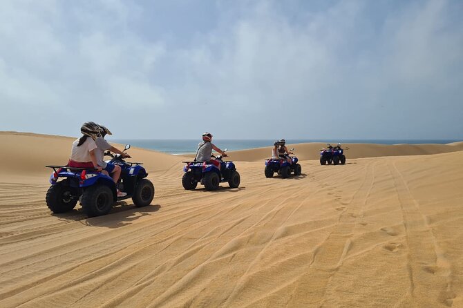 Quad to the Sand Dunes and Wild Beach - Quad Time Through the Tifnit Desert: Fun Speed With Clear Rules