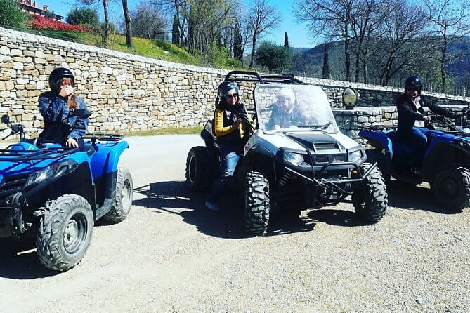 Quad Tour ATV Adventure in Chianti. Lunch and Wine Tasting - Piazza Matteotti in Greve: arcades, artisan shops, and local products