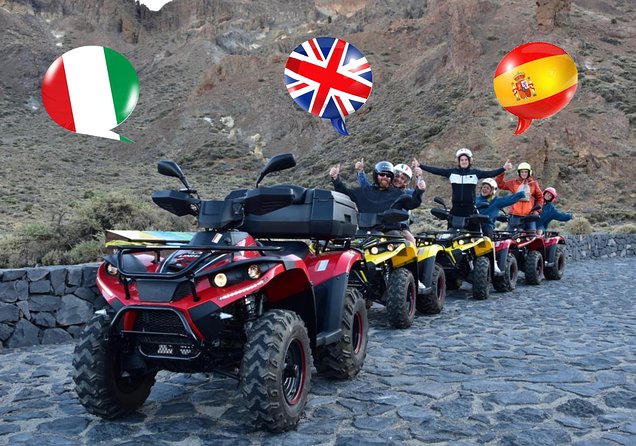 Quad tour (option : Teide morning or Sunset tour) - Forest crown and dirt road: what each section feels like