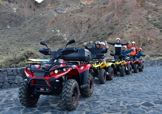 Quad tour (option : Teide morning or Sunset tour) - Two-seater quads for couples: you’ll stay together