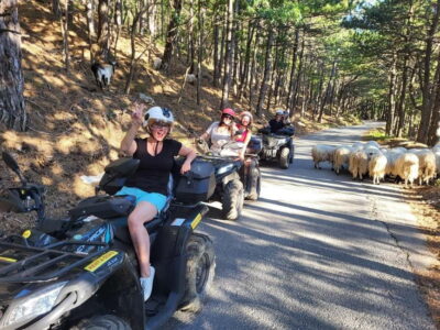 Quad tour to Biokovo Skywalk - The Scenic Drive Along the Makarska Riviera