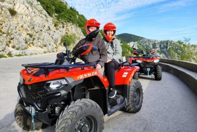 Quad Tour to skywalk biokovo Makarska by Amigos - Stop 1: Makarska start and the ride toward Biokovo