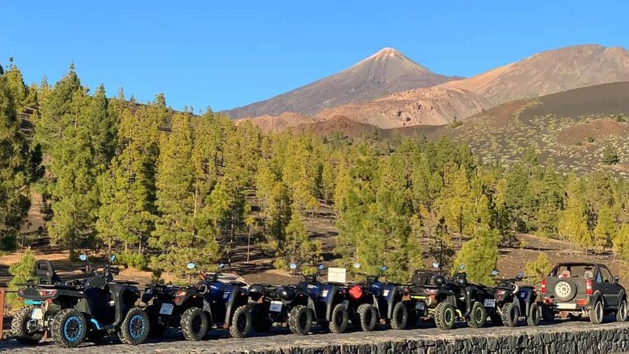 Quad Tour to Teide at Sunset | Adventure from a private estate - Entering The Teide Quad Adventure From a Private Estate
