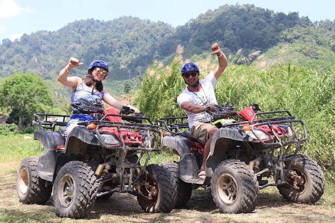 Rafting 7KM & ATV visit monkey cave and waterfall with Lunch - The overall vibe: adrenaline plus a temple stop