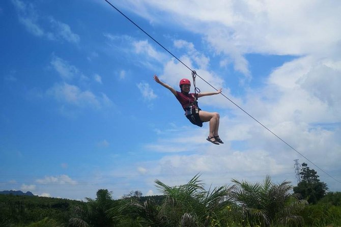 Rafting, ATV and Ziplining Adventure in Phangnga - Rafting the roaring river: 5 km of whitewater (and up to 9 km)