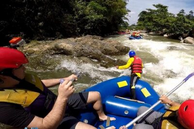 Rafting, ATV and Ziplining Adventure in Phangnga - Wat Suwannakuha Monkey Cave: culture break before the chaos