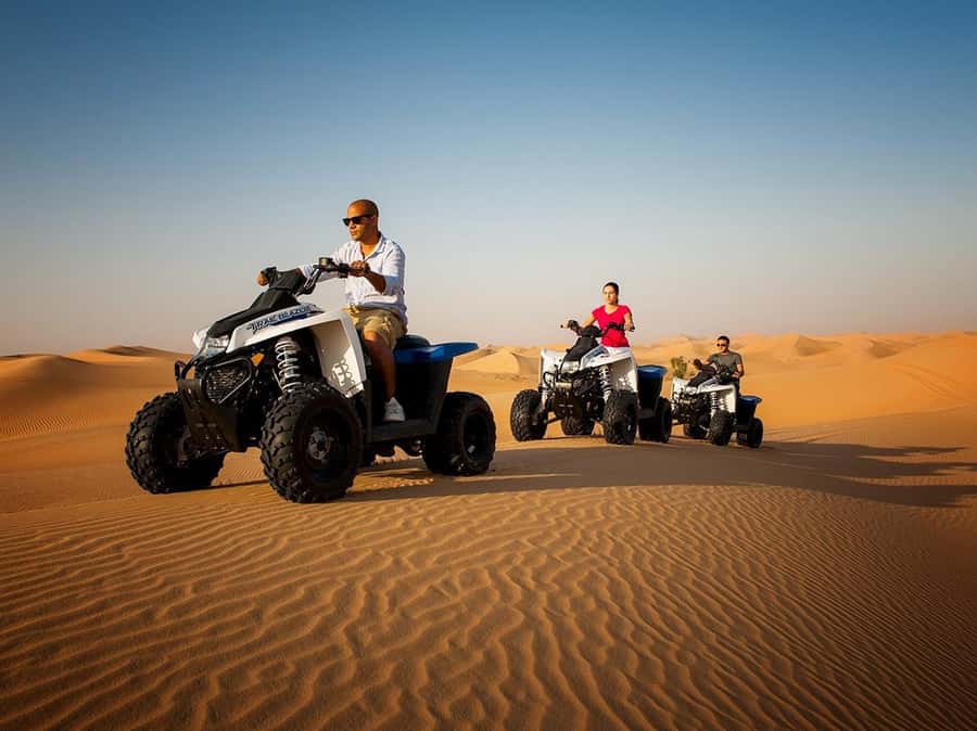 Ras Al Khaimah: Guided Quad Bike Tour - Your quad convoy: freedom with guardrails