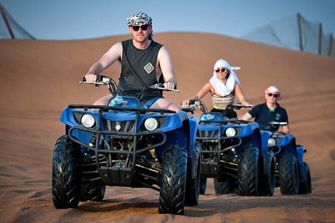 Red Dune Desert Safari with Dinner Quad Bike and Camel Ride - Lahbab Red Dunes in One Evening: What You’re Really Getting