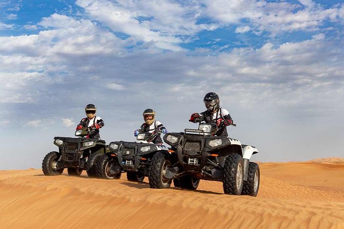 Red Dunes Safari By Quad Bike, Sandboarding, Camel Ride & BBQ Dinner - The Quad Bike Session: Driving Over the Red Dunes