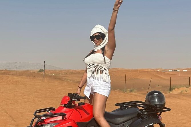 Red dunes Sunset Desert Safari With Quad Bike option & Camel Ride - The Pickup Ride: Air-Conditioned Comfort Before the Sand