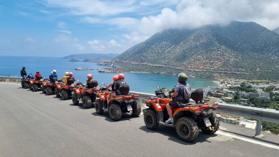 Rethymno Bali & Panormo:Quad Safari & visit Cave 57km 4hours - Psiloritis–Idi views: valley panoramas from the ride