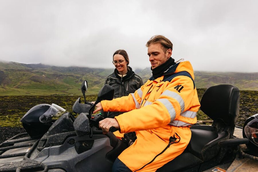 Reykjavik: Countryside Guided ATV Tour with Transfers - How the pacing works for beginners, families, and mixed skill groups