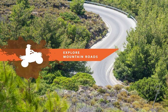 Rhodes ATV Quad Adventure Guided Tour 2 or 1 person on 1 Quad - Key highlights worth knowing before you go