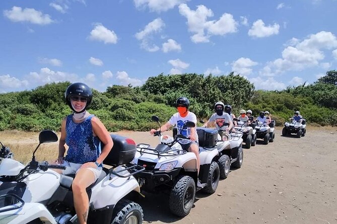 Rhodes ATV Quad Adventure Guided Tour 2 or 1 person on 1 Quad - South Rhodes by ATV: the value is the mix