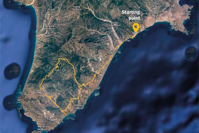 Rhodes ATV Quad Adventure Guided Tour 2 or 1 person on 1 Quad - The route rhythm: how 3.5 hours actually feels