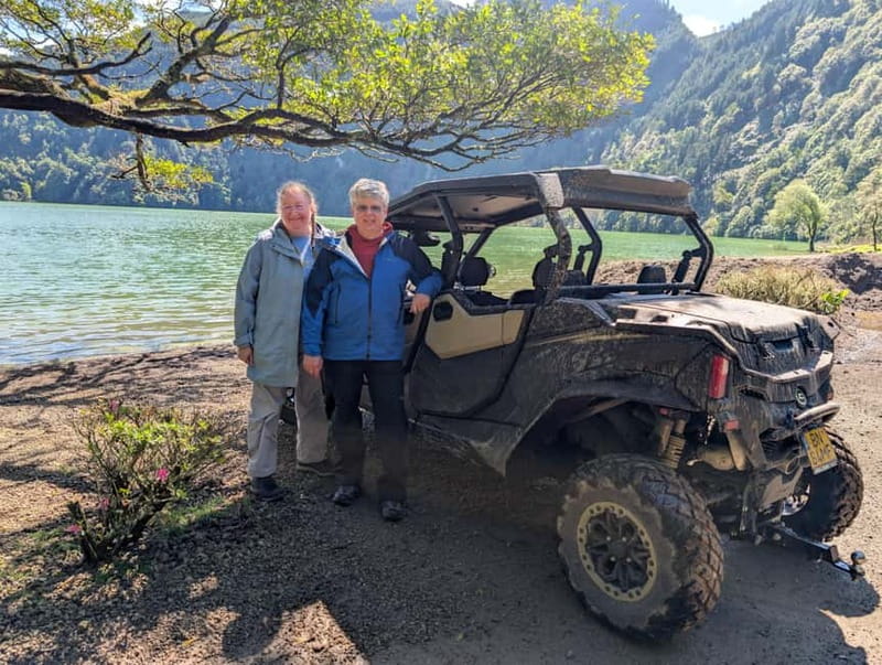 Ribeira Grande: Sete Cidades Quad / Buggy Tour - Largo de S. José 4: the easy start to a messy-fun ride