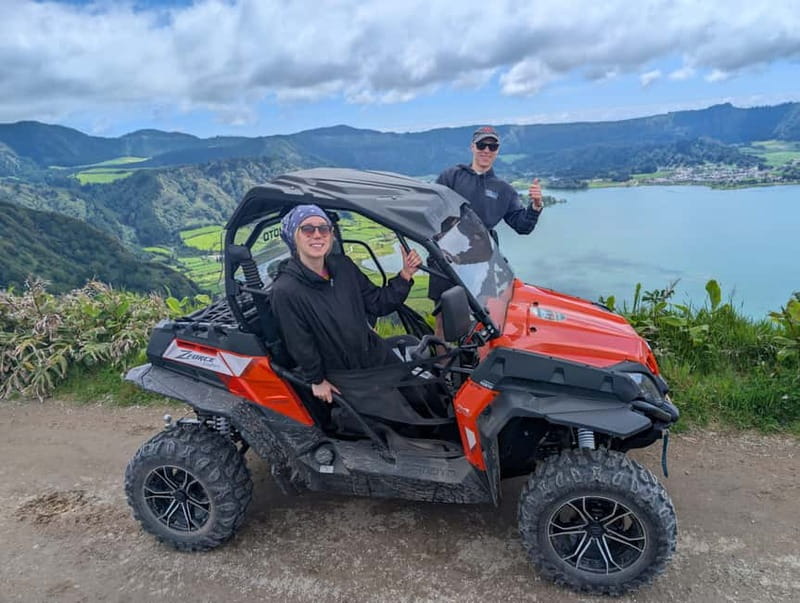 Ribeira Grande: Sete Cidades Quad / Buggy Tour - Muro das Nove Janelas: the first taste of crater views