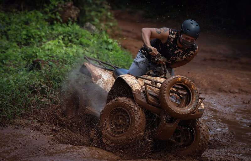Riviera Maya: Horseback Ride, Zipline, and ATV Adventure - ATV adventure at Extreme Adventure Park: license rules, mud factor, and safety gear