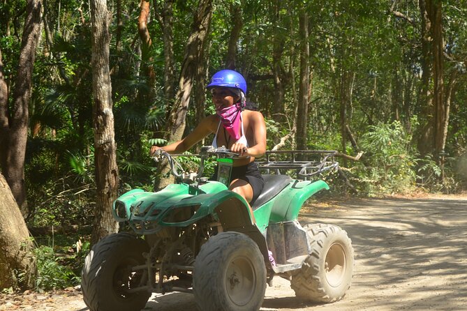 Riviera Maya Jungle Half-Day Tour: ATV, Ziplines, Cenote Swim, Rappel - Zip-lines and rappel: longest run, included gear, and safety limits