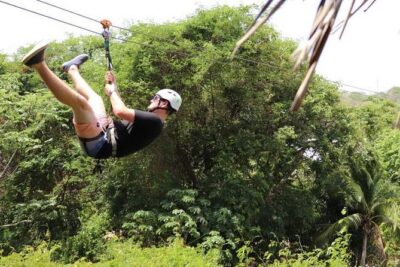Roatan Zipline, ATV Buggy Ride + Sloths & Exclusive Beach Access - Mayan Eden: Sloths, Spider Monkeys, and 12 Jungle Ziplines