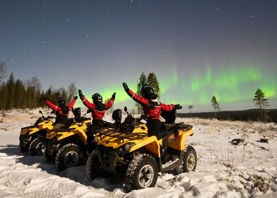 Rovaniemi: Northern Lights Quad Bike Tour - The Aurora Zone strategy: how the guide improves your odds