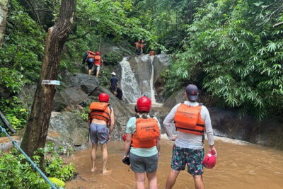 Safety whitewater rafting in Chiangmai by Khampan Rafting - Floating Past the Elephant Sanctuary: A Unique River-View Moment
