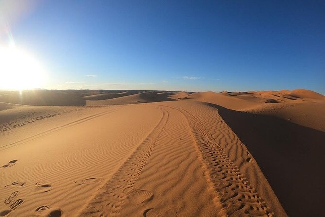 Sahara ATV Quad & buggy in Merzouga Desert & Sandboarding - Where the desert ride starts: Ksar Hassilabied, poste Merzouga