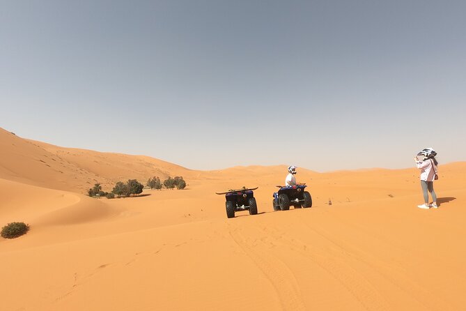 Sahara ATV Quad & buggy in Merzouga Desert & Sandboarding - Quad time in the Merzouga dunes: what you’re really buying