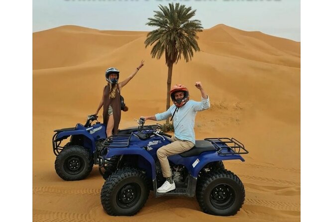 Sahara ATV Quad & buggy in Merzouga Desert & Sandboarding - The guides matter more than the bike