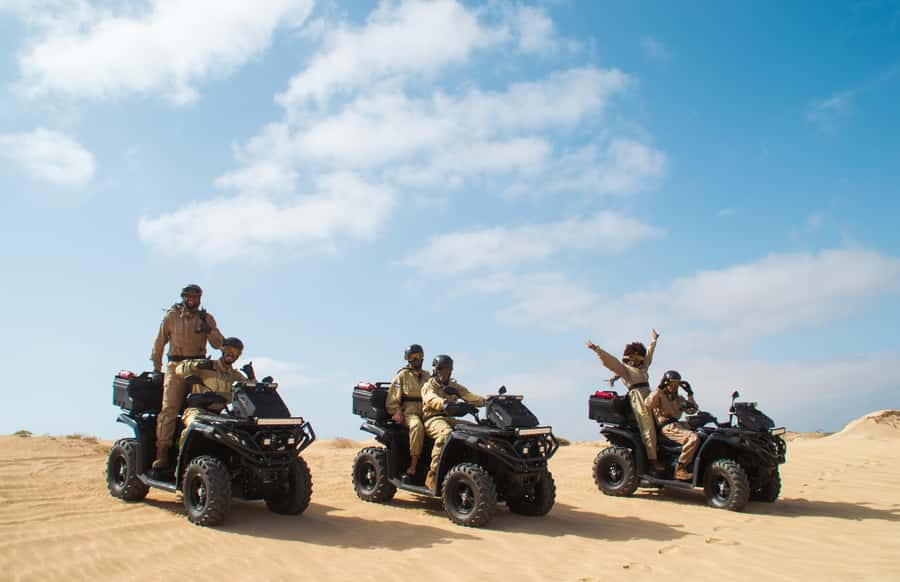 Sal Island: 2-Hour ATV Quad Desert Adventure - Kite Beach and the salt flats: Sal’s textures, not just postcard stops