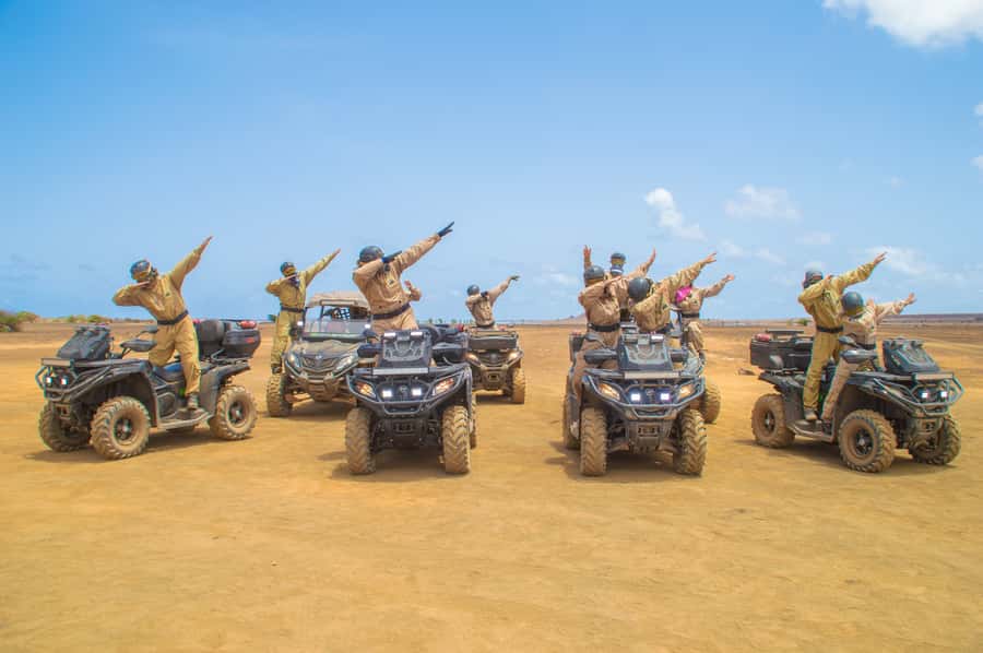 Sal Island: 4-Hour ATV Quad Island Tour - The North-West Side: Regona Pool, Terra Boa Mirage, and the climb at Pedra de Lume