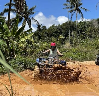 Samui X Quad ATV Tour (Driver + Passenger) with lunch - Hotel pickup, SUV transfer, and the safety briefing rhythm