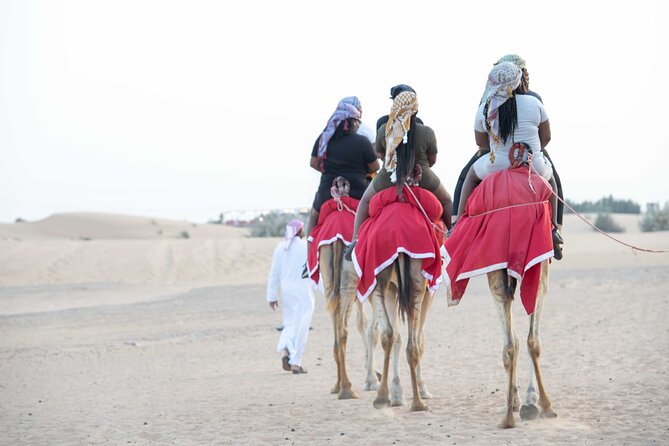 Sand boarding Camel ride and 1 hour ATV in Dubai Lahbab Red Dunes - Sandboarding: The 15-Minute Skill Try That’s Easier Than You Think