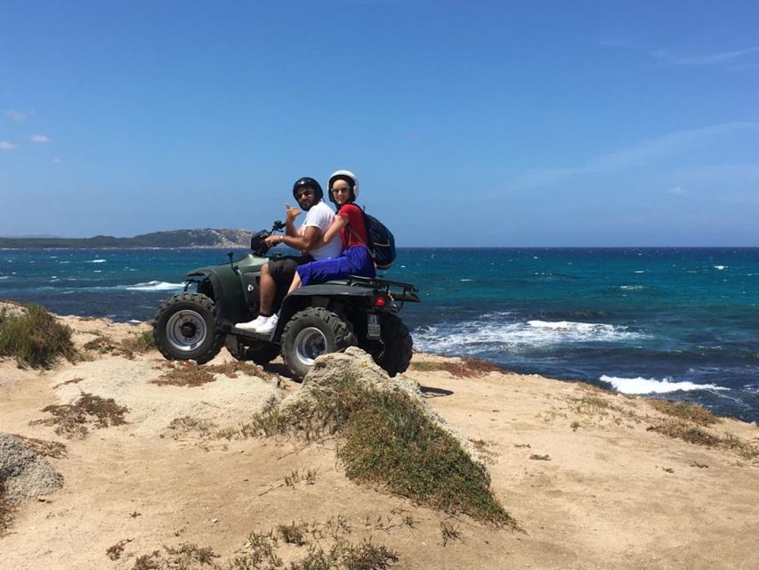 Santa Teresa di Gallura: 3-hour ATV tour - Rena Majore or Rena Matteu: the half-hour beach break that changes the mood