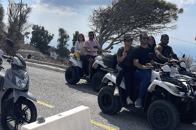 Santorini ATV Highlights Tour: Oia, Viewpoints & Volcanic Beaches - Perissa Black Sand Beach: Volcanic Coast in a Small Dose