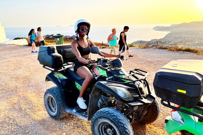 Santorini ATV-Quad Experience: Off-Road Adventure & Hotel Pickup - Megalochori’s traditional cafe and the 3-wine tasting