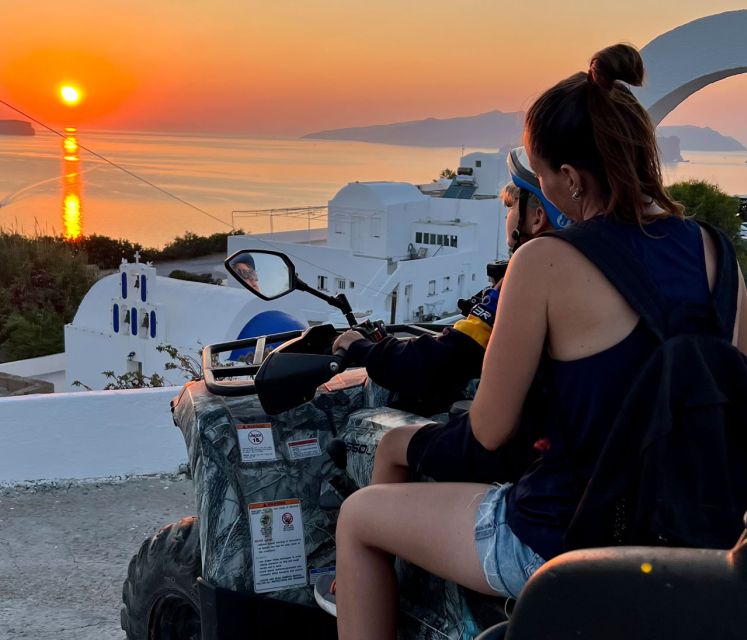 Santorini: ATV-Quad Experience Tour + Transportation - Megalochori: windmills, vineyards, and a tasting that actually gives you a story