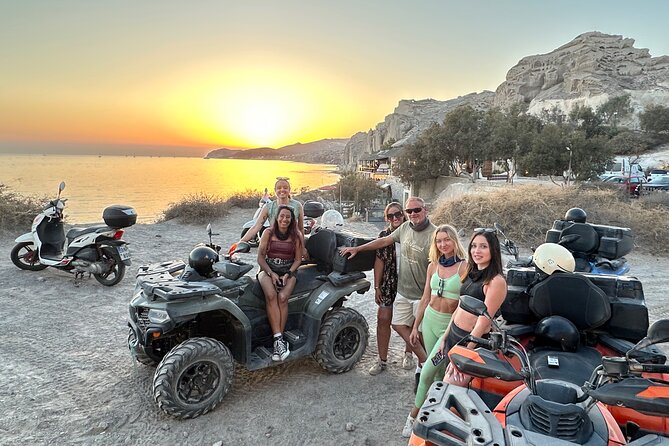 Santorini ATV-Quad Off-road Experience Tour with Transportation - Sunset at the Windmills of Emporio: why this timing matters