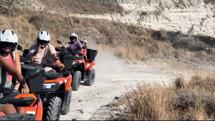 Santorini: ATV-Quad Off-Road Safari with Hidden Trails - The quads, training, and safety style (what you need to know)