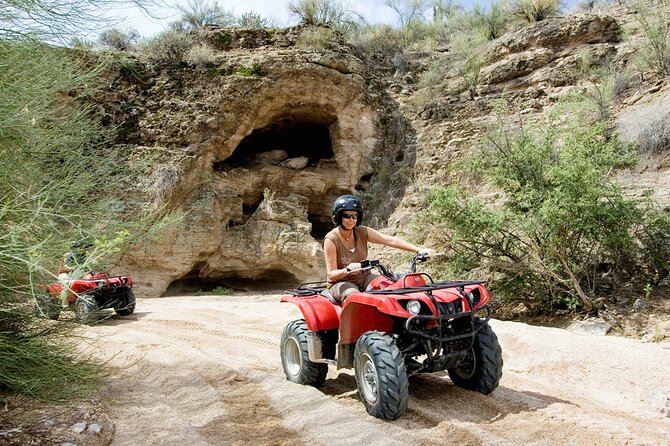 Scottsdale & Phoenix 2 Hour Desert Guided ATV Tour - Weaver Needle and lake viewpoints: where the ride turns scenic