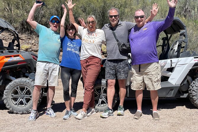 Scottsdale, UTV Sand Buggy Off-Road Tour in The Sonoran Desert - Gear you’ll wear and what to do about dust and rough terrain
