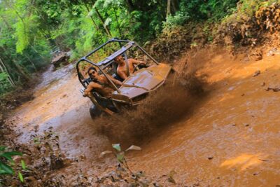 Selvatica Adventure Park ATV and Ziplines in Cancun and Riviera Maya - The 10-Zipline Jungle Circuit and the AquaZip Option