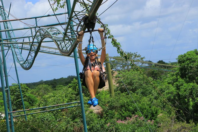 Selvatica Adventure Park ATV and Ziplines in Cancun and Riviera Maya - Rope Course Sky-Walking Plus the Parachute Drop Leap