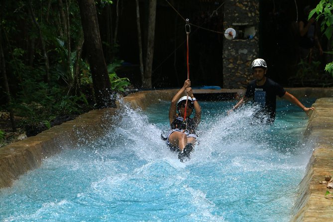 Selvatica Adventure Park ATV and Ziplines in Cancun and Riviera Maya - Lunch at Basecamp: Chicken Fajitas, Rice, Beans, and Water