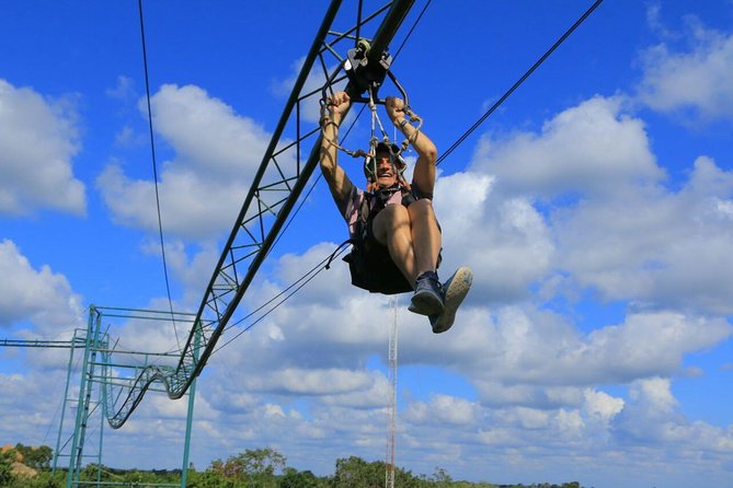 Selvatica Park Ziplines, Cenote, and ATV Tour From Cancun and Riviera Maya - Cenote swim time: the cool-down with real water magic