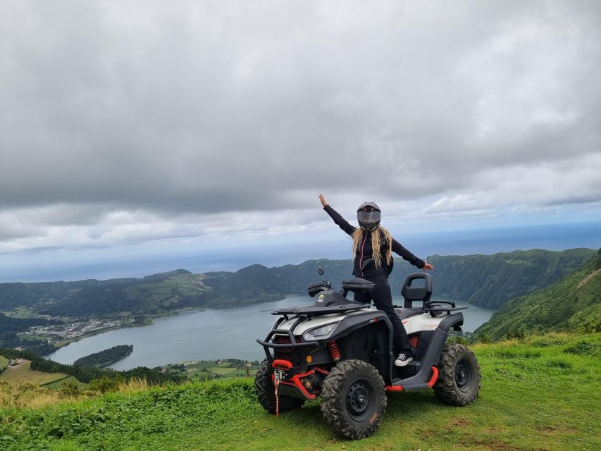 Sete Cidades: Half-Day ATV Quad Tour - Fenais da Luz again: ending with satisfied legs, dusty clothes, and photos