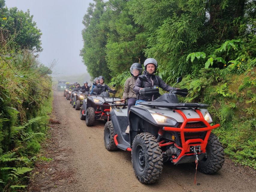 Sete Cidades: Half-Day ATV Quad Tour - Ponte dos Rêgos and São Vicente Ferreira: pass-by sections that keep momentum