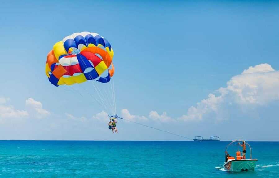 Sharm El Sheikh: ATV Dunes & Waves Adventure with Lunch - Marina time: parasailing views over the Red Sea (optional)